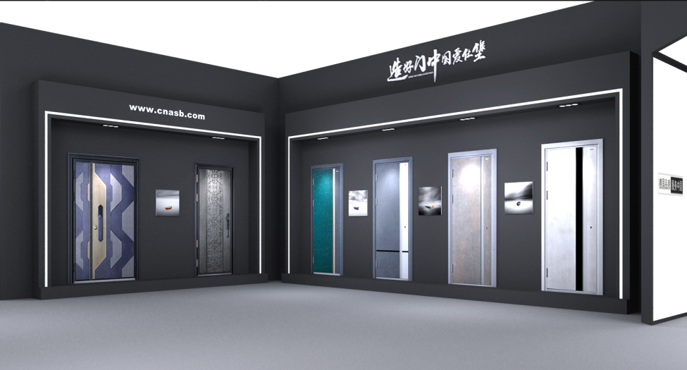 門業專賣店，展廳設計，建材市場裝修設計